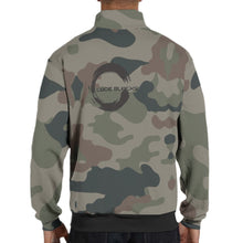 Load image into Gallery viewer, All-Over Print Men's Hidden Half-Zip Placket Hoodie