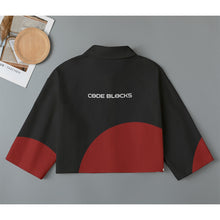 Load image into Gallery viewer, All-Over Print Women's Cropped Jacket | 245GSM Cotton