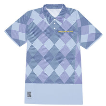 Load image into Gallery viewer, All-Over Print Men's Short Sleeve Polo Shirt With Button Closure
