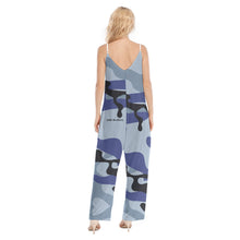Load image into Gallery viewer, All-Over Print Women's Loose Cami Jumpsuit