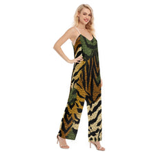 Load image into Gallery viewer, All-Over Print Women's Loose Cami Jumpsuit