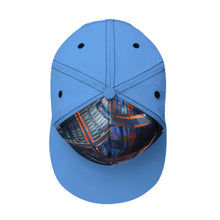 Load image into Gallery viewer, All-Over Print Black Buckle Flat-Brim Baseball Cap With Box