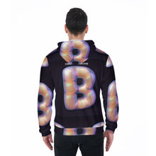 Load image into Gallery viewer, All-Over Print Zip Up Hoodie With Pocket