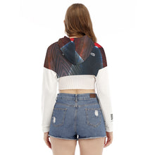 Load image into Gallery viewer, All-Over Print Women's Smock Short Hoodie With Long Sleeve