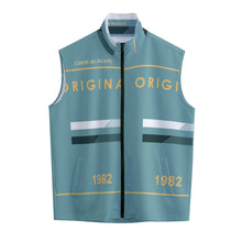 Load image into Gallery viewer, All-Over Print Men's Stand-up Collar Vest