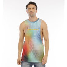 Load image into Gallery viewer, All-Over Print Men's O-neck Long Tank Top