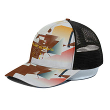 Load image into Gallery viewer, Unisex Trucker Hat With Black Half-mesh