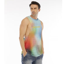 Load image into Gallery viewer, All-Over Print Men's O-neck Long Tank Top