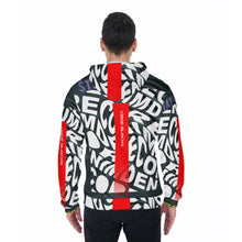 Load image into Gallery viewer, All-Over Print Zip Up Hoodie With Pocket