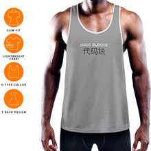 Load image into Gallery viewer, All-Over Print Men's Slim Y-Back Muscle Tank Top
