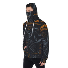 Load image into Gallery viewer, All-Over Print Men's Pullover Hoodie With Mask