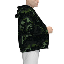 Load image into Gallery viewer, All-Over Print Men's Sherpa Fleece Zip Up Hoodie