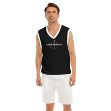 Load image into Gallery viewer, All-Over Print Men's Imitation Knitted V-neck Vest