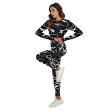 Load image into Gallery viewer, All-Over Print Women's Sport Set With Backless Top And Leggings