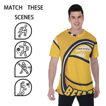 Load image into Gallery viewer, All-Over Print Men's T-shirt | Birdseye