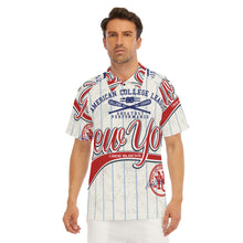 Load image into Gallery viewer, All-Over Print Men's Short Sleeve Polo Shirt With Button Closure