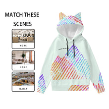 Load image into Gallery viewer, All-Over Print Women’s Hoodie With Decorative Ears