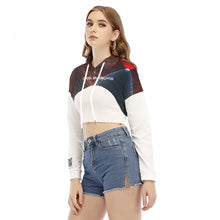 Load image into Gallery viewer, All-Over Print Women's Smock Short Hoodie With Long Sleeve