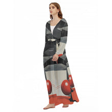 Load image into Gallery viewer, All-Over Print Women's Beach Long Coat