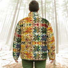 Load image into Gallery viewer, All-Over Print Unisex Stand-up Collar Down Jacket