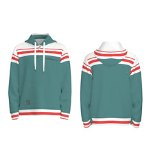 Load image into Gallery viewer, All-Over Print Men's Half Button Hoodie