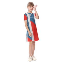 Load image into Gallery viewer, All-Over Print Kid's Short Sleeve Dress