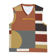 Load image into Gallery viewer, All-Over Print Men's Imitation Knitted V-neck Vest