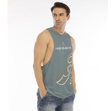 Load image into Gallery viewer, All-Over Print Men's O-neck Long Tank Top