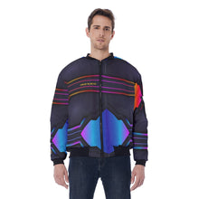 Load image into Gallery viewer, All-Over Print Men's Bomber Jacket With with Sleeve Pocket