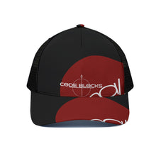 Load image into Gallery viewer, Unisex Trucker Hat With Black Half-mesh