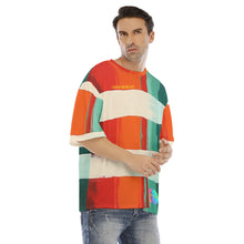 Load image into Gallery viewer, All-Over Print Men's Drop Shoulder T-shirt With Short Sleeve