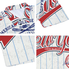 Load image into Gallery viewer, All-Over Print Men's Short Sleeve Polo Shirt With Button Closure