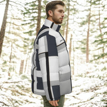 Load image into Gallery viewer, All-Over Print Unisex Stand-up Collar Down Jacket