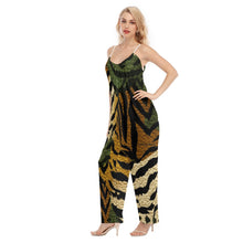 Load image into Gallery viewer, All-Over Print Women's Loose Cami Jumpsuit