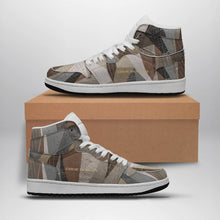 Load image into Gallery viewer, Men's Synthetic Leather Stitching Shoes