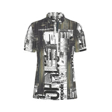 Load image into Gallery viewer, All-Over Print Men's Stretch Polo Shirt