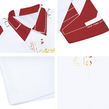 Load image into Gallery viewer, All-Over Print Men's Short Sleeve Polo Shirt With Button Closure