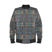 Load image into Gallery viewer, Men Reversible Silk Bomber Jacket