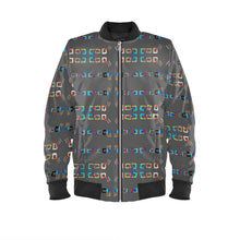 Load image into Gallery viewer, Men Reversible Silk Bomber Jacket