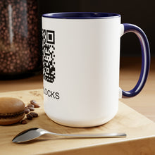 Load image into Gallery viewer, Two-Tone Coffee Mugs, 15oz
