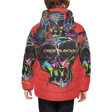 Load image into Gallery viewer, Kids' Padded Hooded Jacket (H45)