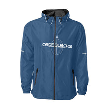 Load image into Gallery viewer, Unisex All Over Print Hooded Windbreaker (Model H23)