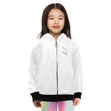 Load image into Gallery viewer, Little Girls' Zip Up Hoodie (H58)