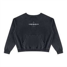 Load image into Gallery viewer, Unisex Raw Edge Crewneck Sweatshirt