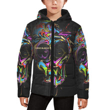 Load image into Gallery viewer, Kids' Padded Hooded Jacket (H45)