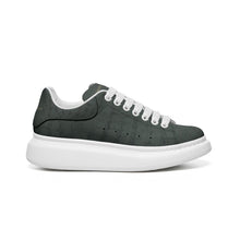 Load image into Gallery viewer, Unisex Non Slip Lace Up Faux Leather Sneakers