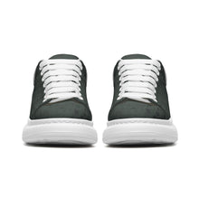 Load image into Gallery viewer, Unisex Non Slip Lace Up Faux Leather Sneakers