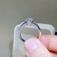 Load image into Gallery viewer, 3 Carat Moissanite 925 Sterling Silver Ring