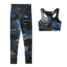 Load image into Gallery viewer, Padded Sports Bra & Leggings - AOP