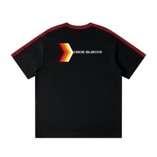 Load image into Gallery viewer, Unisex Colorblock Striped T-Shirt
